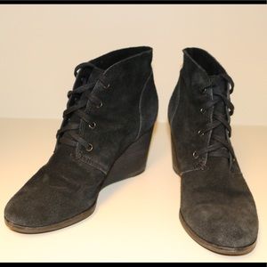Lucky Brand Lace up Wedges